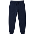 Premium Cotton Fleece Joggers – Deep Navy | Grunff Stwart